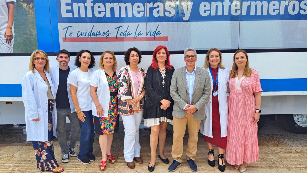 @Area2Cartagena (@area2cartagena) on Twitter photo Hoy celebramos el #diainternacionaldelaenfermeria.
❤️Daros las gracias y ofreceros nuestro reconocimiento a la #enfermeria por vuestro papel destacado en la atención y cuidados de nuestros pacientes.
<a href="/Murciasalud/">Murciasalud</a> <a href="/AytoCartagenaES/">Ayuntamiento de Cartagena</a> <a href="/AytoMazarron/">Ayto. Mazarrón</a> <a href="/fuentealamo/">Ayto. Fuente Álamo de Murcia</a>
<a href="/sedes_jose/">José Sedes Romero</a> <a href="/BpsoH/">BPSO_Cartagena_HGUSL</a> Hoy celebramos el #diainternacionaldelaenfermeria.
❤️Daros las gracias y ofreceros nuestro reconocimiento a la #enfermeria por vuestro papel destacado en la atención y cuidados de nuestros pacientes.
<a href="/Murciasalud/">Murciasalud</a> <a href="/AytoCartagenaES/">Ayuntamiento de Cartagena</a> <a href="/AytoMazarron/">Ayto. Mazarrón</a> <a href="/fuentealamo/">Ayto. Fuente Álamo de Murcia</a>
<a href="/sedes_jose/">José Sedes Romero</a> <a href="/BpsoH/">BPSO_Cartagena_HGUSL</a>