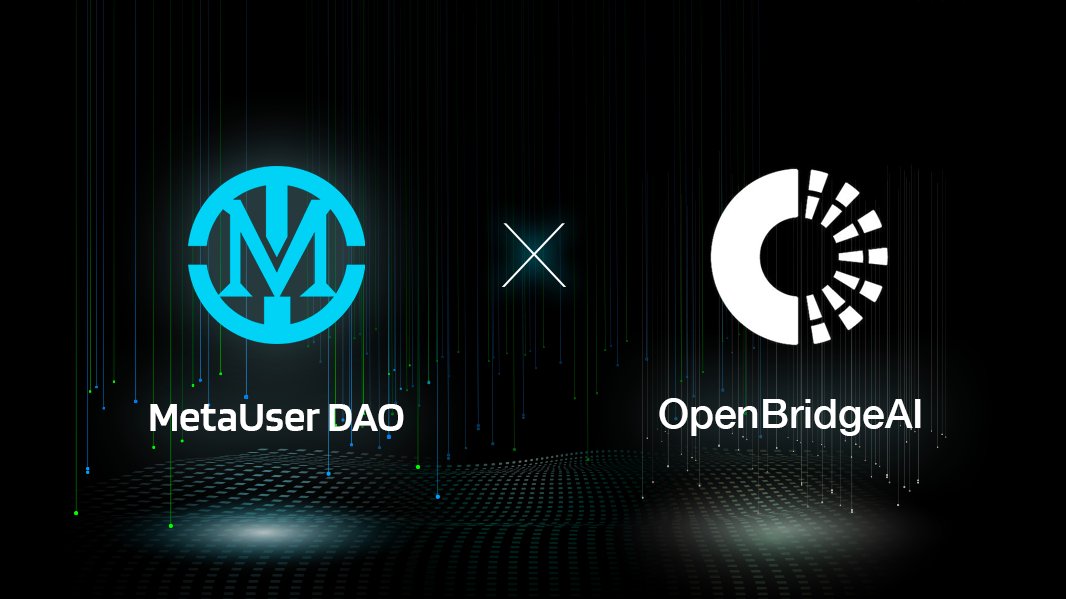 Metaverse User DAO (@mudmetaverse) on Twitter photo π€ Partnership Announcement π€
@MUDmetaverse is partnering with <a href="/OpenBridgeAI/">Open Bridge</a>
βββ a decentralized, multi-agent oracle network designed for seamless data integration across chains.
Together, weβre laying the foundation for a smarter, more connected Web3.π
#Partnership #MUD π€ Partnership Announcement π€
@MUDmetaverse is partnering with <a href="/OpenBridgeAI/">Open Bridge</a>
βββ a decentralized, multi-agent oracle network designed for seamless data integration across chains.
Together, weβre laying the foundation for a smarter, more connected Web3.π
#Partnership #MUD