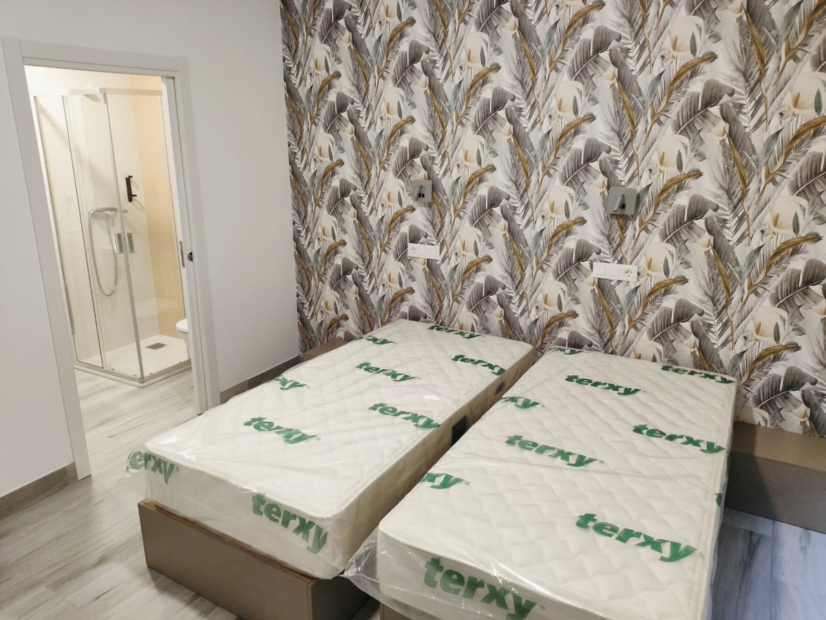 Esta semana en #Terxy hemos equipado las habitaciones privadas del albergue <a href="/AlbCruceiro/">Cruceiro de Pedrouzo</a> con nuestro colchón Bico Visco, una elección de la línea #Contract pensada para quienes buscan confort y tranquilidad.

✔️ Tejido Stretch Ignífugo con hilo Trevira M1.
✔️ Tratamiento insecta.