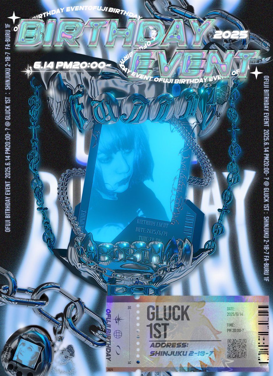 gluck_mixbar's tweet photo. ＼＼Birthday Event／／

🧡ふじ🩵
6.14（土）20:00-

絵も歌もスーパー級に上手くて酒が飲めて面白くてすんごく優しい✨そんなどこを取っても完璧な ふじ [ @sentakuarattyao ] のバースデーイベント💙✨

オリシャンのご予約受付中です🍾
皆様のご来店心よりお待ちしております❕

 #新宿 #新宿二丁目 #ミックスバー #ビアンバー #レズビアン #セクマイ #セクマイさんと繋がりたい #LGBT #LGBTQ