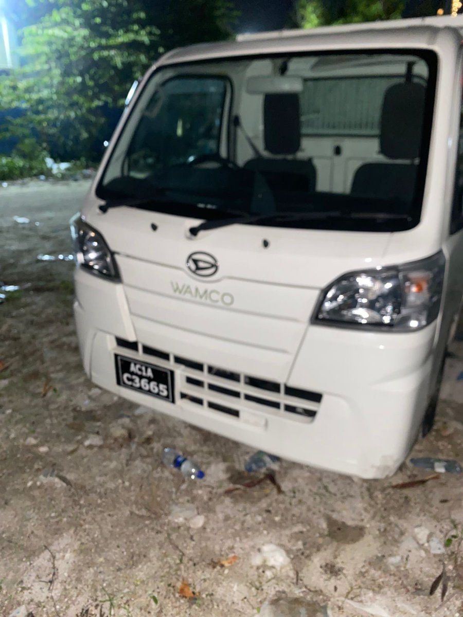Hassan Kurusee (@hkurusee) on Twitter photo WAMCO is renting these vehicles from a company related to Mujey and Harins Ablo, without any bidding process, at a monthly cost of 3,000,000 MVR and these are hardly used.
7-seater van x 1
2 tonne pickup x 1
350 kG pickup x 2
This is ridiculous. Where is <a href="/ACC_Maldives/">ACC-MALDIVES</a>? WAMCO is renting these vehicles from a company related to Mujey and Harins Ablo, without any bidding process, at a monthly cost of 3,000,000 MVR and these are hardly used.
7-seater van x 1
2 tonne pickup x 1
350 kG pickup x 2
This is ridiculous. Where is <a href="/ACC_Maldives/">ACC-MALDIVES</a>?