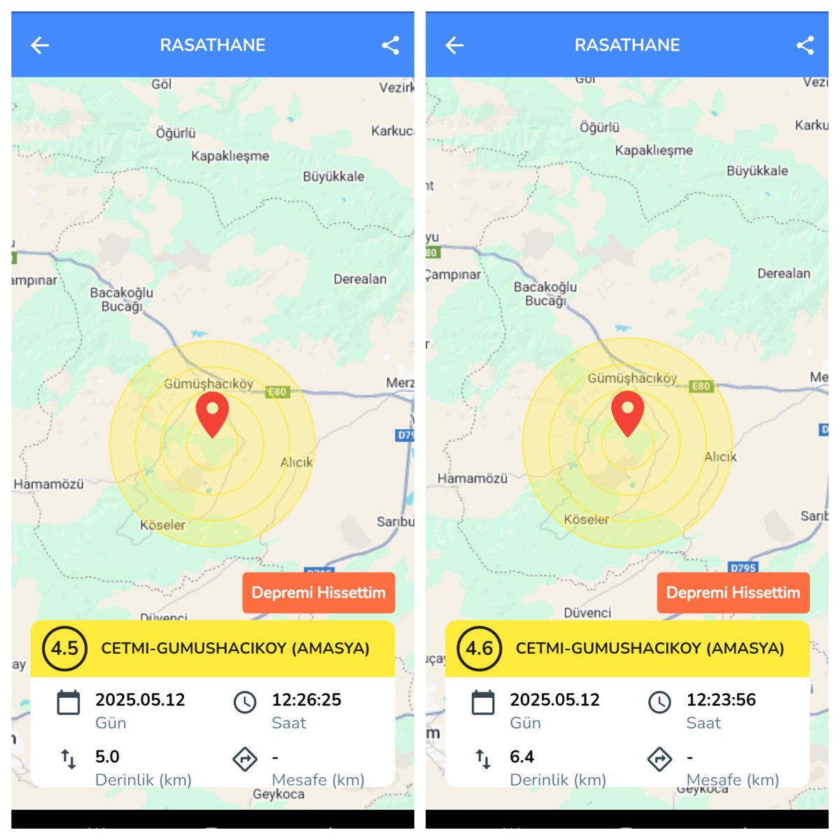 Allah beterinden korusun #Amasya  geçmiş olsun