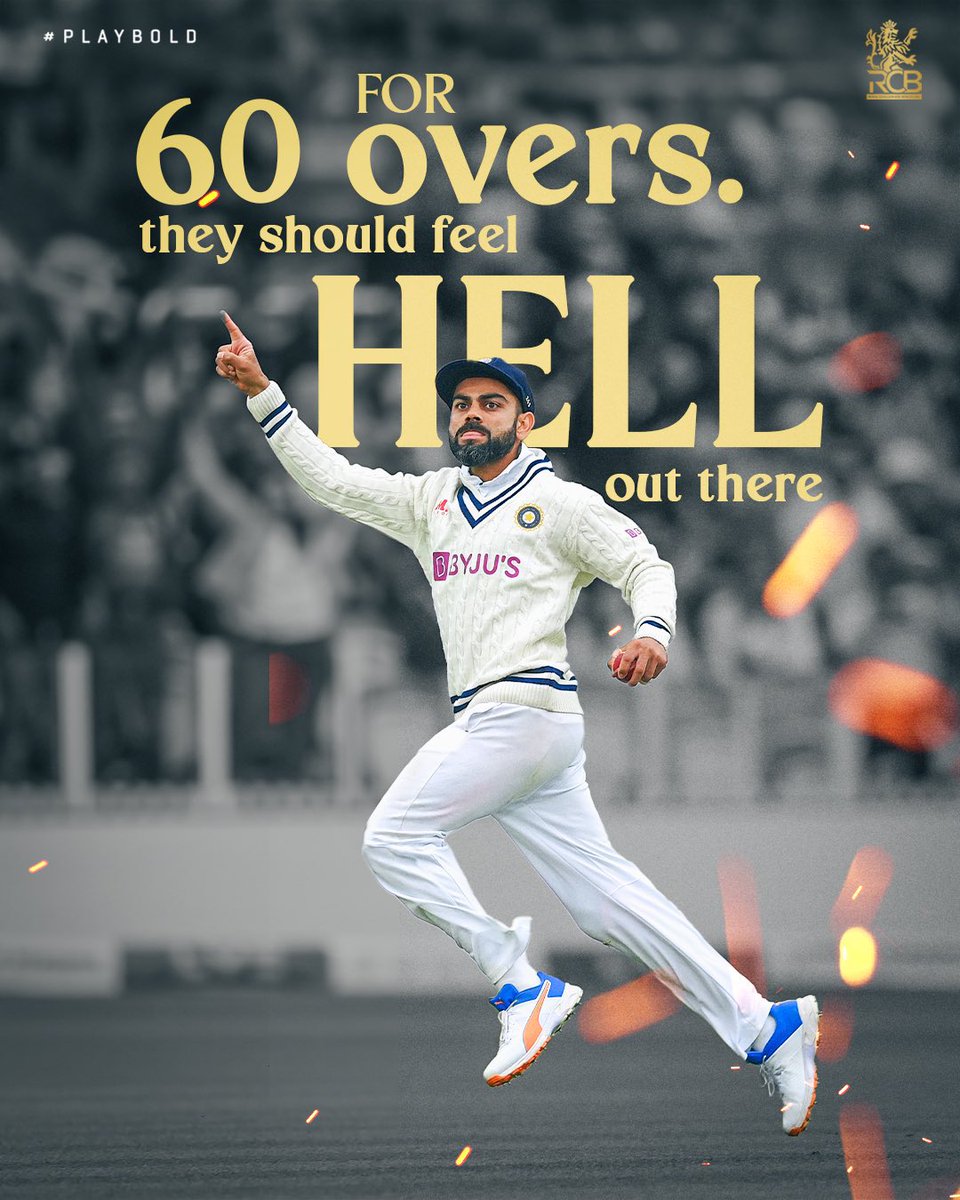 I have never seeen any cricketer who played with so much passion and expression ., other than VIRAT KOHLI … 

The greatest test match captain INDIA has produced … 

He with his mere presence will bring energy to entire stadium .,leave alone the players …

One of the greatest