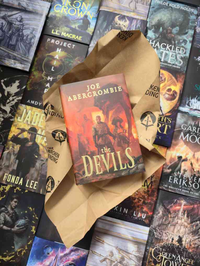 binding_broken's tweet image. Who else is reading The Devils by @LordGrimdark at the moment? 😈