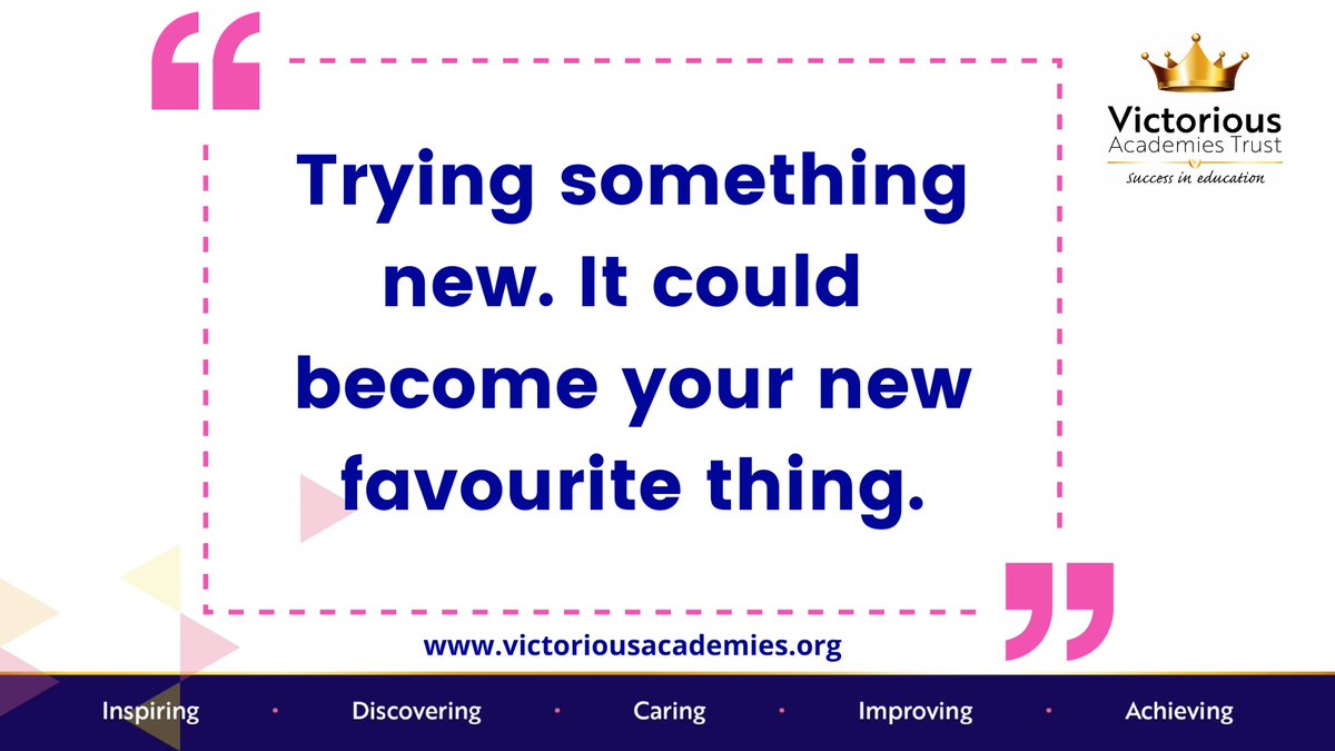 Victorious Trust Words for Wellbeing (@vtrustwellbeing) on Twitter photo ⨠Stepping out of our comfort zone can open the door to unexpected joy. Whatās something new you might try? #MentalHealthAwarenessWeek
#TogetherForGoodMentalHealth #inspiring #discovering #caring #improving #achieving #weareVictorious <a href="/TrustVictorious/">Victorious Academies Trust</a> <a href="/mentalhealth/">Mental Health Foundation</a> ⨠Stepping out of our comfort zone can open the door to unexpected joy. Whatās something new you might try? #MentalHealthAwarenessWeek
#TogetherForGoodMentalHealth #inspiring #discovering #caring #improving #achieving #weareVictorious <a href="/TrustVictorious/">Victorious Academies Trust</a> <a href="/mentalhealth/">Mental Health Foundation</a>
