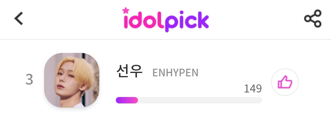 [🗳️] 250512 • IDOLPICK

"Anniversary Vote For June" poll has started!🎂🦊

Start casting your picks and encourage everyone to vote for #SUNOO.

🎯 Goal: Achieve 40,000 picks
🎁: Digital Signage Ad, App pop-up, and Online Article

🖇️ Vote here: idolpick.donga.com/idol/special_v…