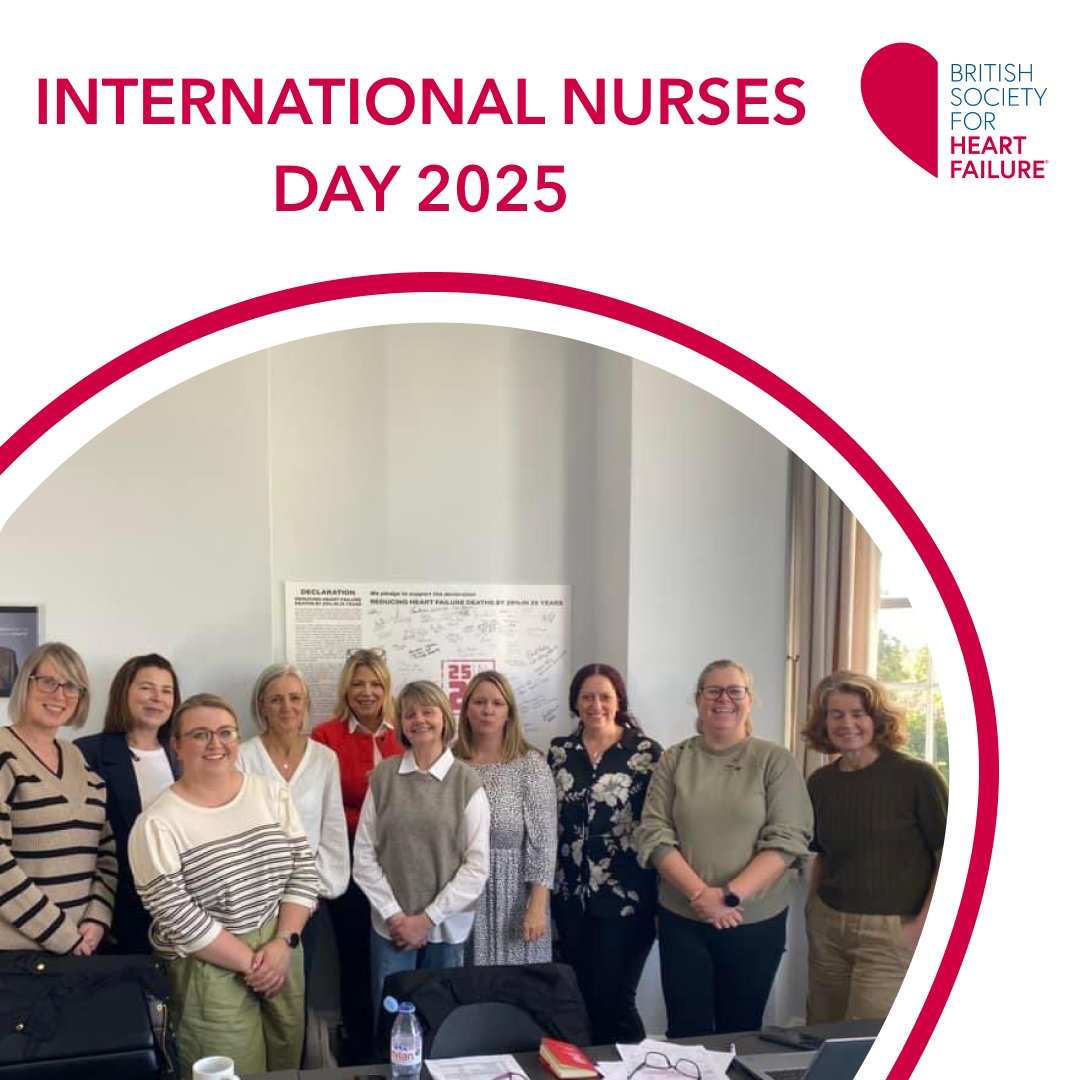 A message from BSH Chair Elect and Heart Failure Nurse Consultant, Carys Barton. 

Honouring Our Heart Failure Nurses on International Nurses Day 2025.

On International Nurses Day, the British Society for Heart Failure extend our heartfelt appreciation to each of you for your