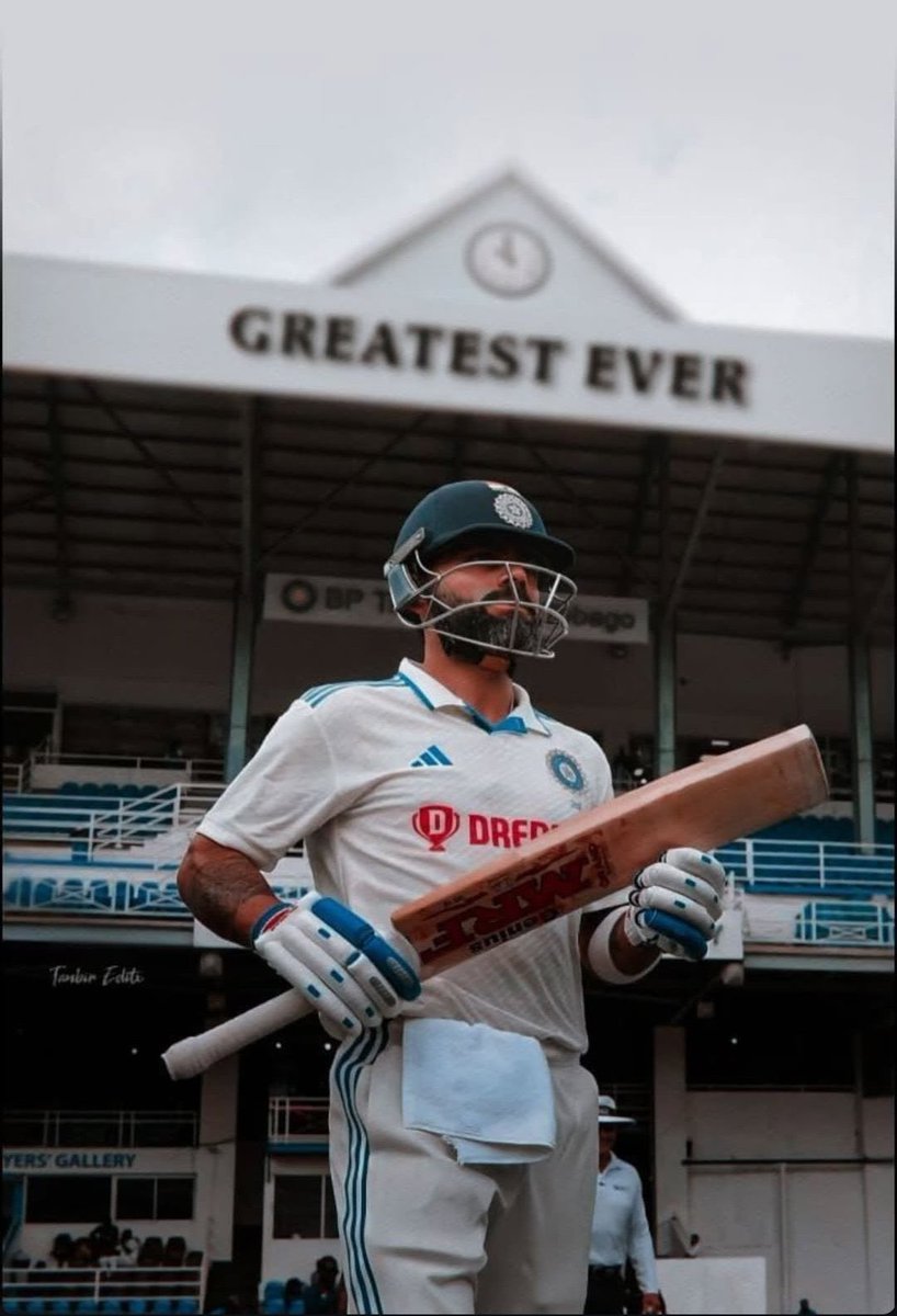 Srinivas_Gadde9's tweet photo. #ViratKohli𓃵 The one who created the interest of watching test cricket @imVkohli The intent he had over the game is marvellous... Test cricket will miss u Champ
Miss you in whites cheeks 🙏* 269* https://t.co/hcDtNgphAm