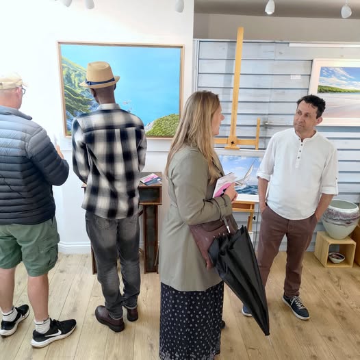 A great Art Trail weekend! It was great to meet so many people at Echo Beach Gallery, Ilfracombe. Thank you to all those who attended!
#ilfracombeharbour #echobeachgallery #devonartist #commissions #artbuyers #contemporaryart
