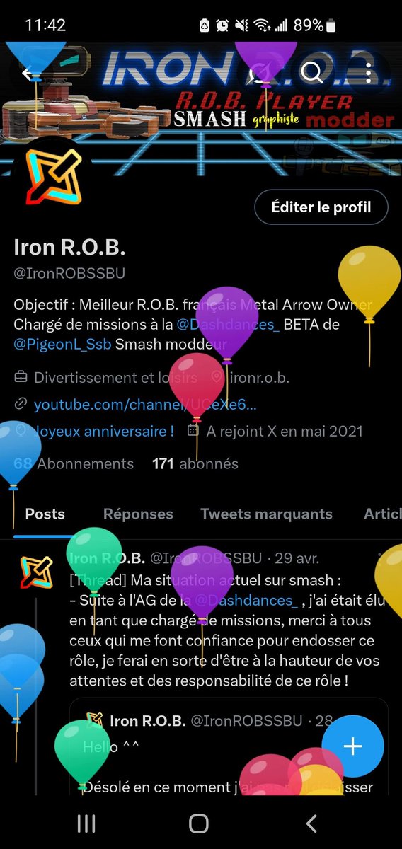 Oh c'est joli XD
22 ans now, bientôt les cheveux blanc sniff