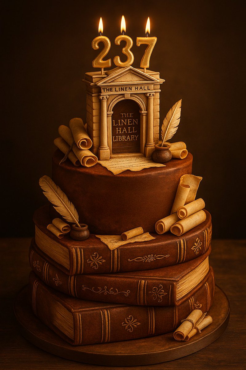 The Belfast Library and Society for Promoting Knowledge (developed from the earlier Belfast Reading Society) – the official title of the institution more commonly known as The Linen Hall Library – was founded on 13th May 1788.

Today, 237 years later, The Linen Hall remains one