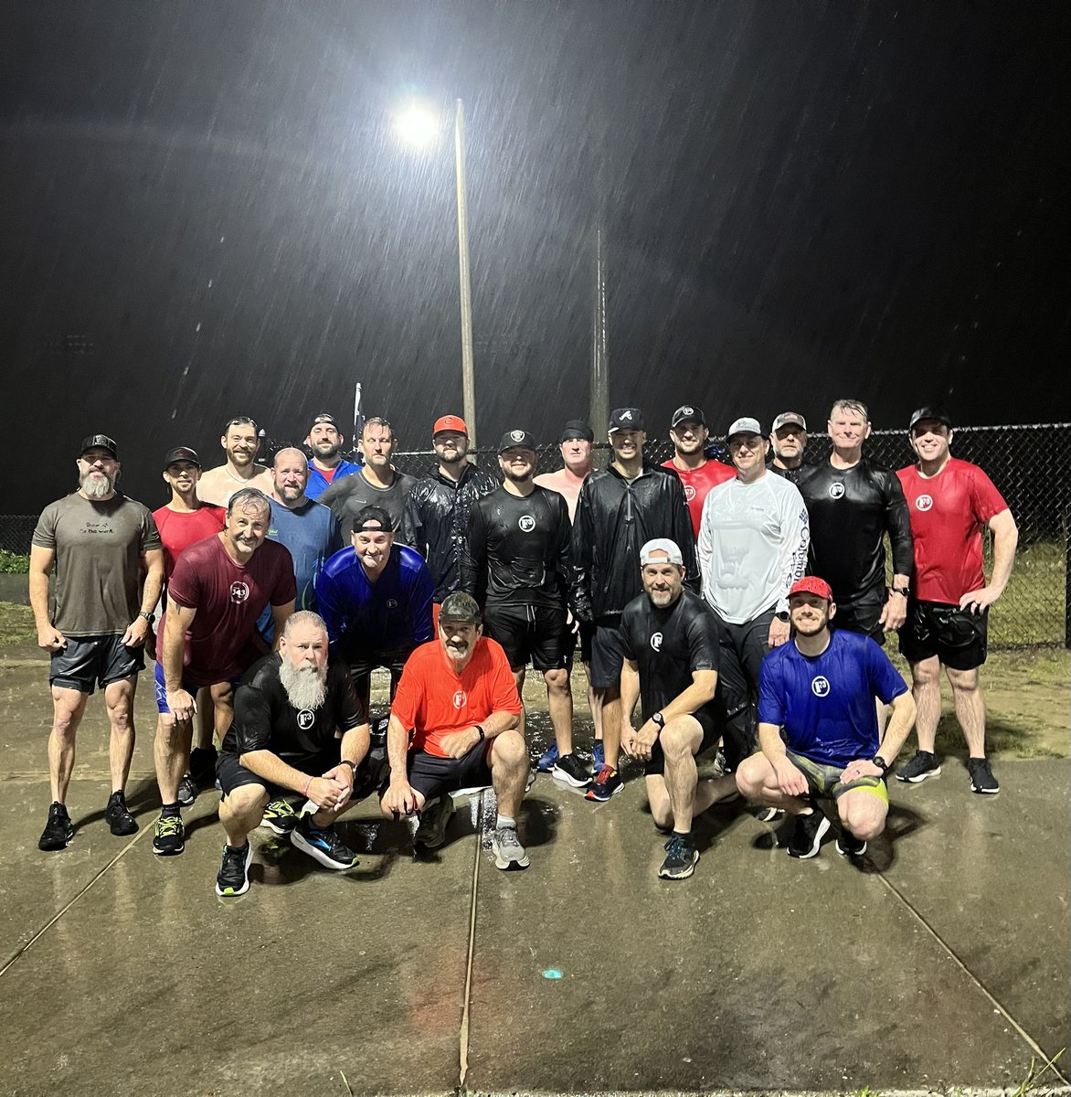 22 pax took on Day 1 of #TheGauntlet in the pouring rain at <a href="/F3_Viper/">The Viper</a> 

See you for Day 2 for #Kamikaze at <a href="/F3TurningPoint/">F3 Turning Point</a> 

#Devo: Ephesians 4:31-32

#PressOn