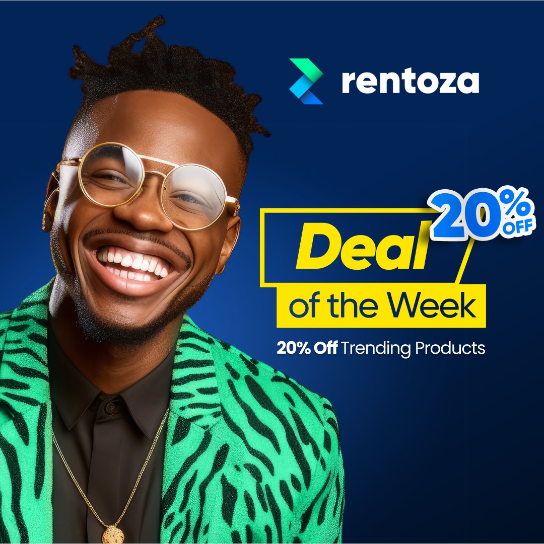 Ready for a deal? Get 20% off your first month's subscription with Deal of the Week.🔥🤩

Shop our Deal of the Week: brnw.ch/21wSzYW

#rentoza #dealoftheweek #weeklydeals #techdeals  #playstation5 #everlast #blazetreadmill #xbox #seriesx #samsungbuds2 #qvwi #50inchtv