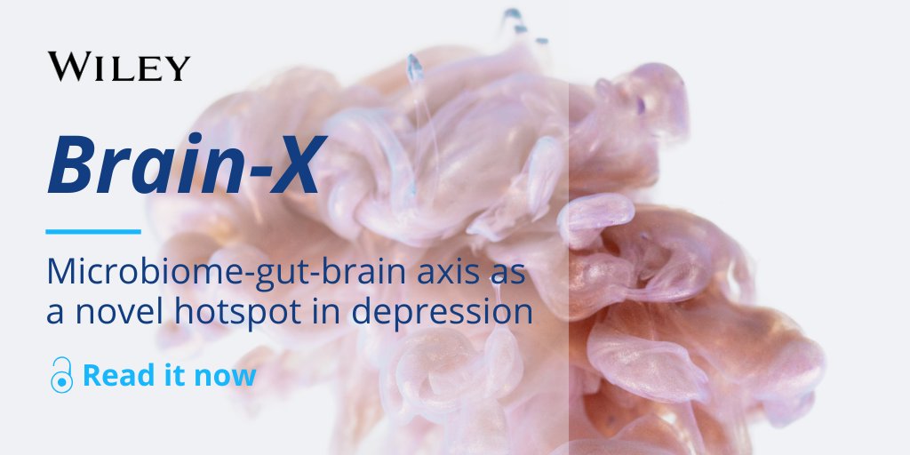 Wiley Neuro (@wileyneuro) on Twitter photo 🧠 Dive into research on the microbiome-gut-brain axis and its role in depression.
Explore how cytokines, neuroinflammation, and probiotics are key factors in understanding and treating this complex condition.
Read #OpenAccess in <a href="/Brain_X_Journal/">Brain-X (ISSN: 2835-3153)</a>🔗ow.ly/wCV950VQ3Cj 🧠 Dive into research on the microbiome-gut-brain axis and its role in depression.
Explore how cytokines, neuroinflammation, and probiotics are key factors in understanding and treating this complex condition.
Read #OpenAccess in <a href="/Brain_X_Journal/">Brain-X (ISSN: 2835-3153)</a>🔗ow.ly/wCV950VQ3Cj