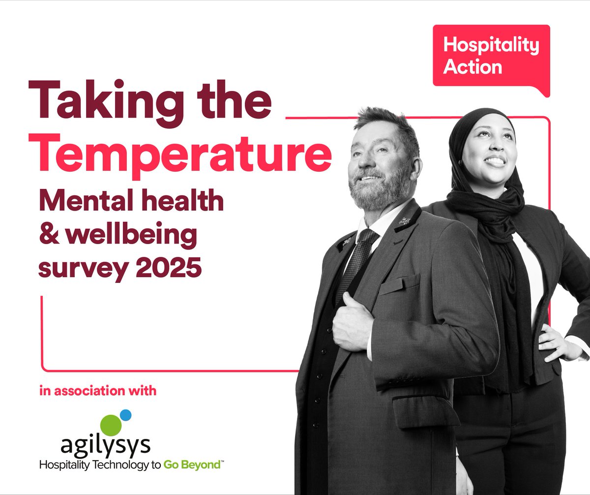 AA Hospitality (@aahospitality) on Twitter photo Have your say in <a href="/HospAction/">Hospitality Action</a>'s Mental Health & Wellbeing Survey!
As part of #MentalHealthAwarenessWeek, this survey is:
โ
Quick & completely confidential
๐
Open until 9 June
๐ Results will help shape future support
Take the survey here ๐ tinyurl.com/7jfzn3tx Have your say in <a href="/HospAction/">Hospitality Action</a>'s Mental Health & Wellbeing Survey!
As part of #MentalHealthAwarenessWeek, this survey is:
โ
Quick & completely confidential
๐
Open until 9 June
๐ Results will help shape future support
Take the survey here ๐ tinyurl.com/7jfzn3tx