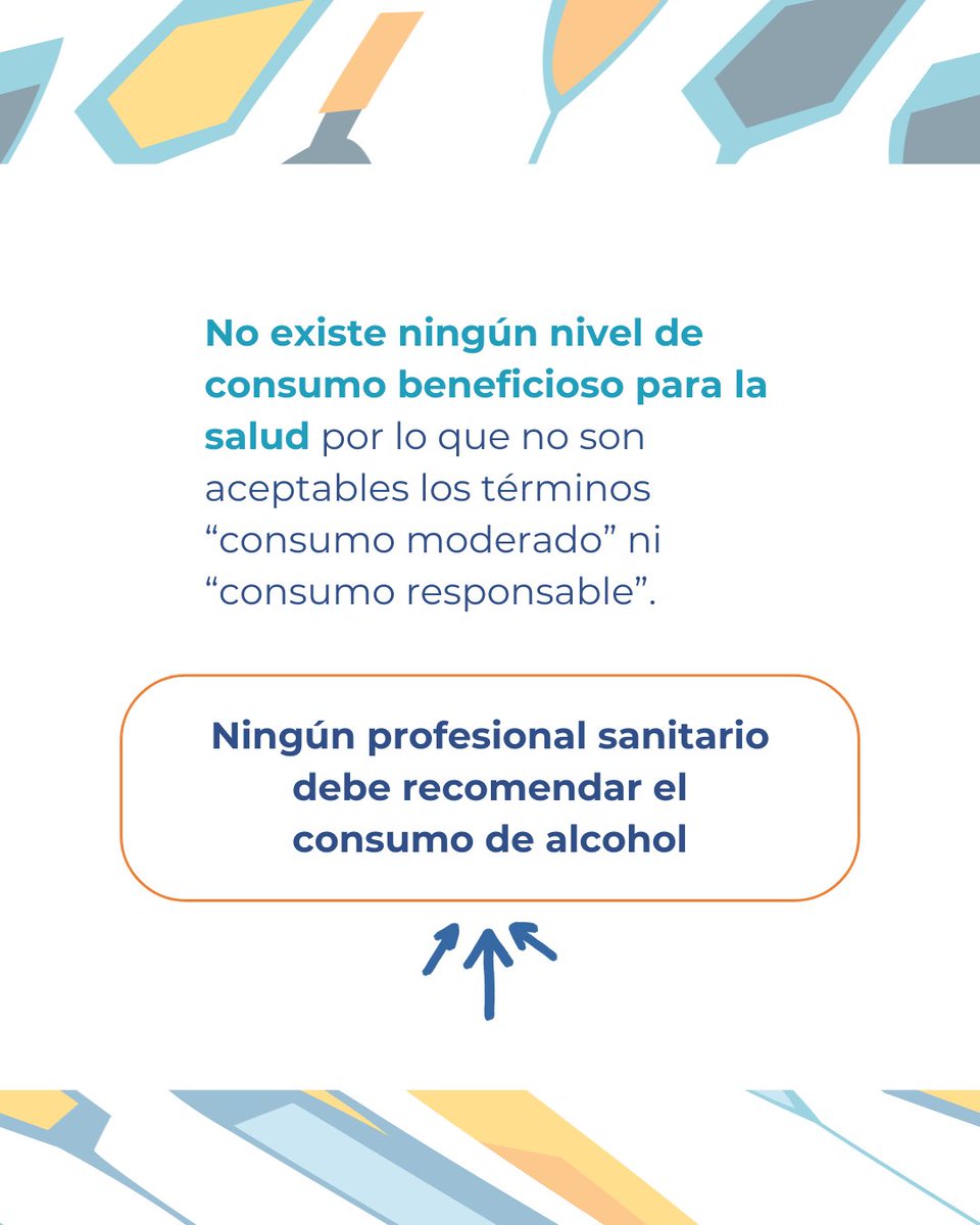 🚫🍷Alcohol: cuanto menos, mejor.

SESPAS forma parte de las sociedades científicas que se unen en este posicionamiento conjunto para la prevención del consumo de alcohol y sus consecuencias.

📉 No hay nivel seguro de consumo.
🚗El 28% de los accidentes de tráfico con víctimas
