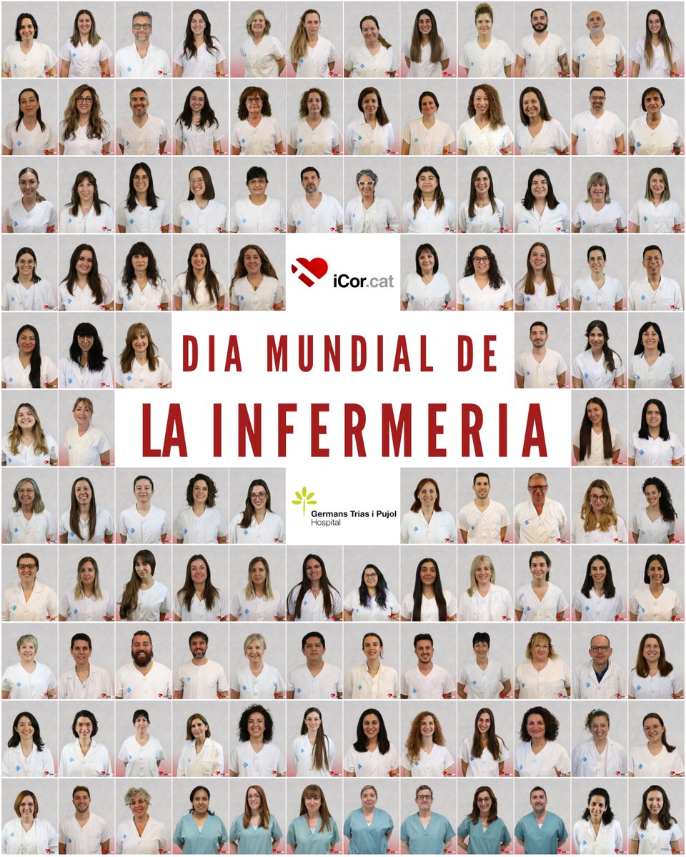 L'Institut del Cor del Germans Trias (@icorgtrias) on Twitter photo Sabies que...més de 130 professionals integren l'Equip d'Infermeria de l'Àrea del Cor de l'<a href="/hgermanstrias/">Hosp. Germans Trias</a>.
Estem actius 24 hores al dia, 7 dies a la setmana i 365 dies a l'any 🏥
Quin orgull d'Equip d'Infermeria! 😊👏🏻
#iCorGermansTrias #HGermansTrias #Infermeria Sabies que...més de 130 professionals integren l'Equip d'Infermeria de l'Àrea del Cor de l'<a href="/hgermanstrias/">Hosp. Germans Trias</a>.
Estem actius 24 hores al dia, 7 dies a la setmana i 365 dies a l'any 🏥
Quin orgull d'Equip d'Infermeria! 😊👏🏻
#iCorGermansTrias #HGermansTrias #Infermeria