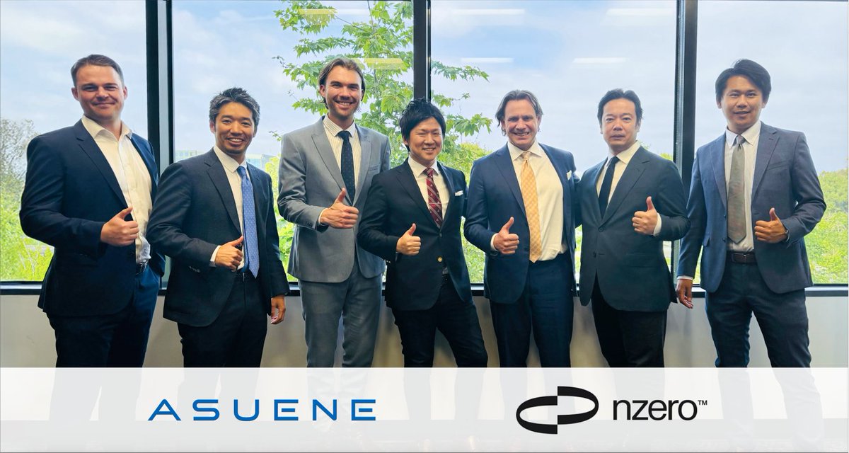 【アスエネ、米国CO2・エネルギーマネジメント企業NZero社を100%買収🇺🇸】
なんと、本日、アスエネは米国の脱炭素スタートアップ「NZero Inc.（エヌゼロ）」の100%全株式を買収し、グループジョインしたことを正式に発表しました！