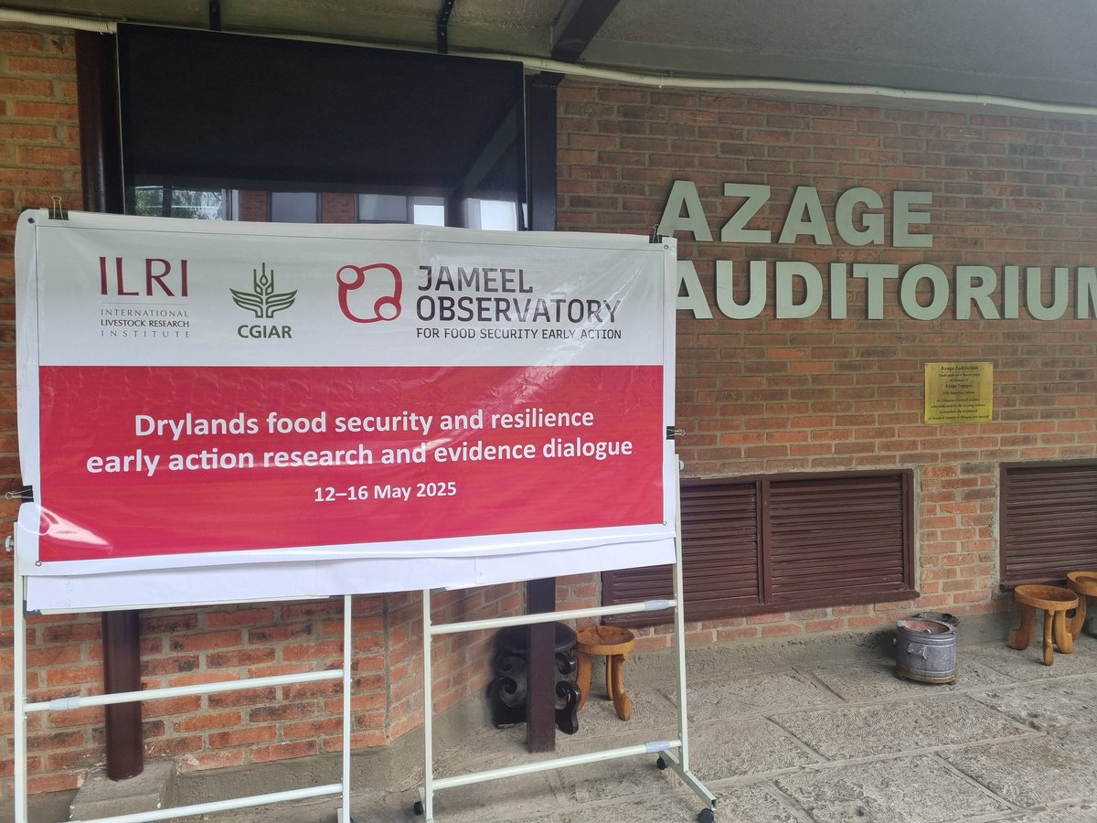 Back in <a href="/ILRI/">ILRI.org</a> Addis Ababa for the first time in a while.  A busy week ahead examining dryland early action with the <a href="/jameel_observ/">Jameel Observatory for Food Security Early Action</a> community of practice. Wonderful to enjoy the campus hospitality again.