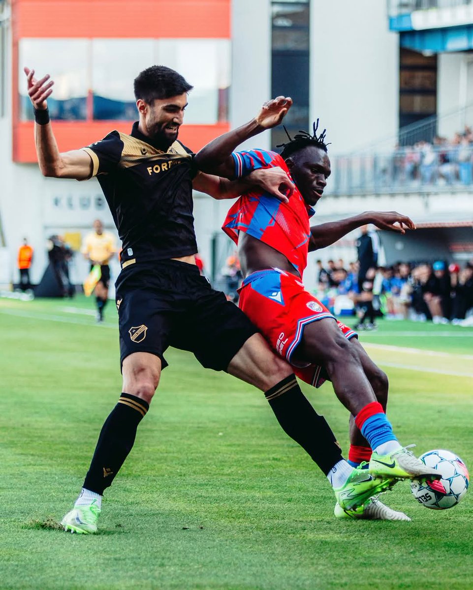 Striker Prince Kwabena Adu played 67 mins for #ViktoriaPlzen last Sunday against #Banik Ostrava in the Czech Chance Liga.

#arthurlegacysports