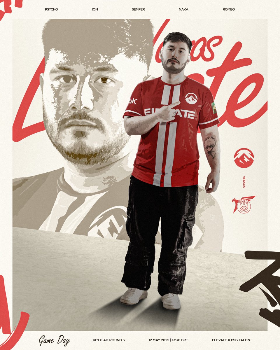 Por uma sobrevida no Rio de Janeiro! 🇧🇷🙏

Entramos no servidor contra a PSG Talon às ⏰ 13h30 BRT pela rodada 3 no RE:L0:AD 2025. 

#ElevateR6 | #RedRebellion