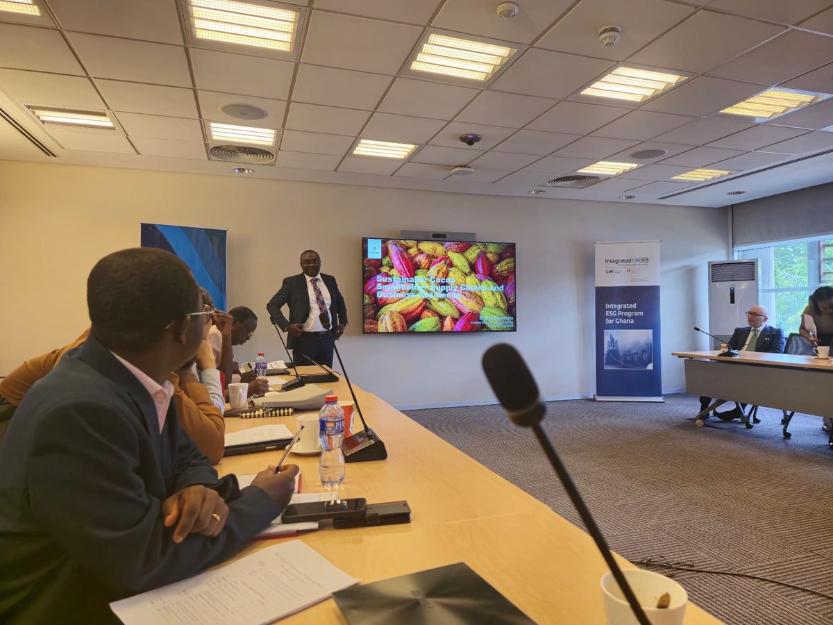Touton (@touton_group) on Twitter photo Our Touton Ghana Sustainability Branch Director, Ernest Dwamena invited by <a href="/IFC_fr/">IFC - Société financière internationale</a> to present about our PACT STANDARD as a vector of value creation and a tool to manage risks at the workshop to boost #ESG investment in Africa. #𝗣𝗔𝗖𝗧
➡️ lnkd.in/e_VPcSZU Our Touton Ghana Sustainability Branch Director, Ernest Dwamena invited by <a href="/IFC_fr/">IFC - Société financière internationale</a> to present about our PACT STANDARD as a vector of value creation and a tool to manage risks at the workshop to boost #ESG investment in Africa. #𝗣𝗔𝗖𝗧
➡️ lnkd.in/e_VPcSZU