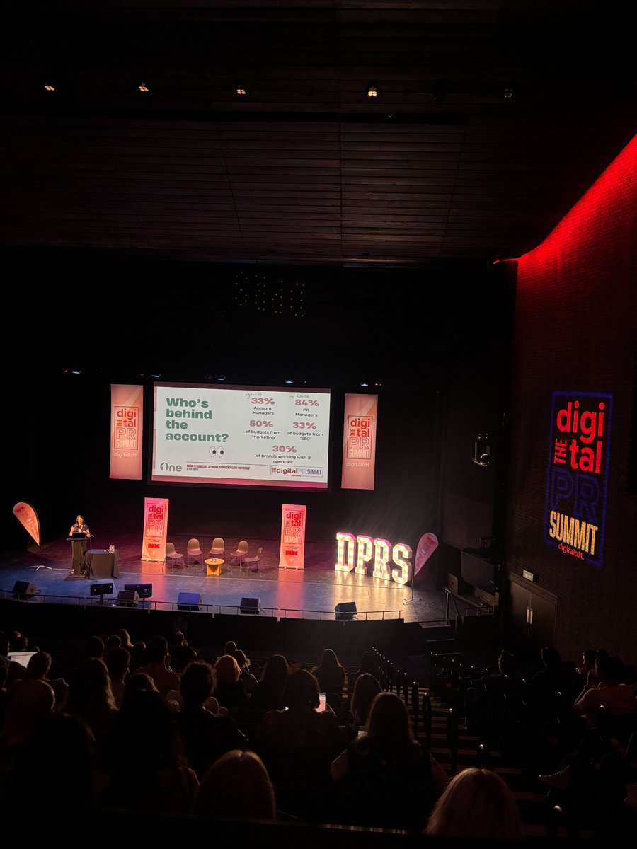 It felt so good to see the #DigitalPRSummit come to life last week in Manchester!

Nearly 500 attendees, incredible talks, and so much amazing feedback 🙌 

Huge thanks to our speakers, sponsors &amp; the <a href="/digitaloftuk/">digitaloft</a> team - we're already thinking about how to top it in 2026 👀