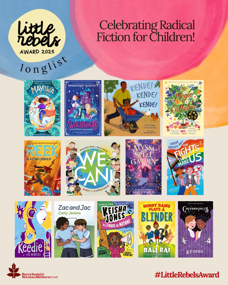 Housmans Bookshop (@housmansbooks) on Twitter photo Congratulations to the authors and illustrators on the longlist for this year's <a href="/littlerebsprize/">Little Rebels Award</a>!
A prize celebrating radical fiction for children, which we're proud to help coordinate with <a href="/LetterboxLib/">Letterbox Library</a>
Browse the list: uk.bookshop.org/lists/little-r…
#LittleRebelsAward Congratulations to the authors and illustrators on the longlist for this year's <a href="/littlerebsprize/">Little Rebels Award</a>!
A prize celebrating radical fiction for children, which we're proud to help coordinate with <a href="/LetterboxLib/">Letterbox Library</a>
Browse the list: uk.bookshop.org/lists/little-r…
#LittleRebelsAward