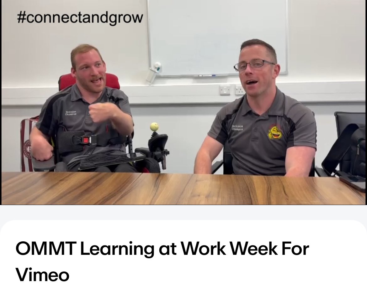 WWL Staff Experience π (@wwl_staffexp) on Twitter photo Itβs Learning at Work Week this week.
<a href="/WWLNHS/">WWL NHS</a> are delighted to βconnect and growβ with local organisation <a href="/happysmilescic/">Happy Smiles Training CIC ππ</a> to deliver the Oliver McGowan Mandatory Training Programme. Listen to Alex and Haydn and book on via the learning hub
vimeo.com/1079717157/4a9β¦ Itβs Learning at Work Week this week.
<a href="/WWLNHS/">WWL NHS</a> are delighted to βconnect and growβ with local organisation <a href="/happysmilescic/">Happy Smiles Training CIC ππ</a> to deliver the Oliver McGowan Mandatory Training Programme. Listen to Alex and Haydn and book on via the learning hub
vimeo.com/1079717157/4a9β¦