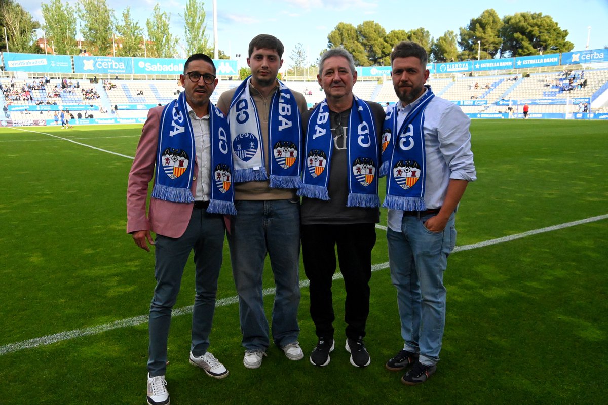 🫂 Ahir ens va visitar el <a href="/CDPedralba/">CD Pedralba</a> a la Nova Creu Alta

🤝🏻 Va ser un plaer rebre-us al nostre estadi i tenir-vos al nostre costat

🫶🏻 Amb Pedralba i el <a href="/CDPedralba/">CD Pedralba</a> al cor

#AMQM