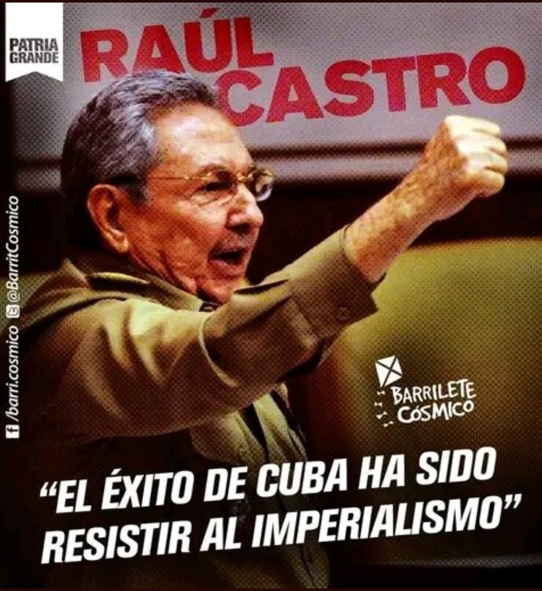 Adriana (@adrianarojasqba) on Twitter photo #Cuba saldrá de estas dificultades, como lo hemos hecho siempre, ¡combatiendo!, con la misma decisión de Baraguá, del Moncada, del Granma, de Girón y con las firmes convicciones que nos inculcó el Comandante en Jefe. Raúl Castro. #Cuba saldrá de estas dificultades, como lo hemos hecho siempre, ¡combatiendo!, con la misma decisión de Baraguá, del Moncada, del Granma, de Girón y con las firmes convicciones que nos inculcó el Comandante en Jefe. Raúl Castro.