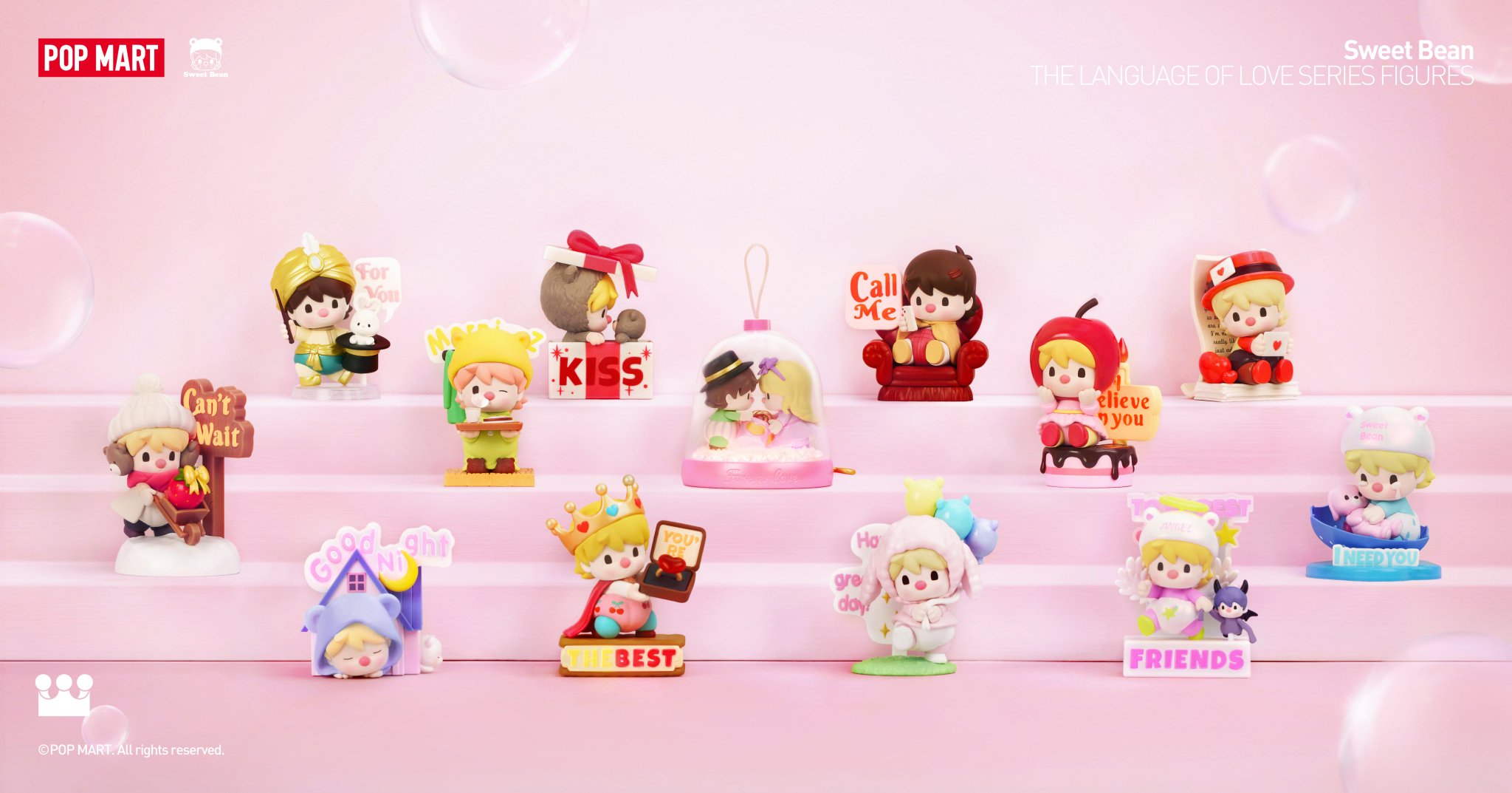 その他 Sweet Bean popmart NEW! POP MART Sweet Bean Frozen Time Dessert Box FULL SET