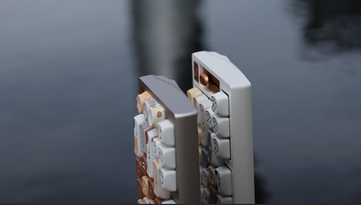 Cat MAO Profile PBT Keycaps Set-143keys
They are like cute elves in nature.🥰