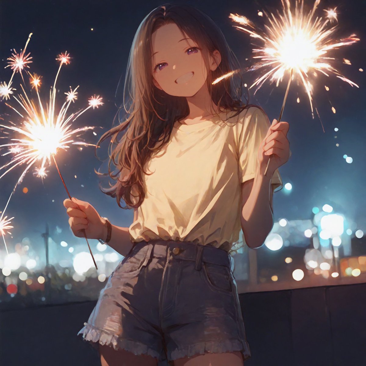 kohaku_00's tweet image. 🎇
ローカルで動画生成するならもっとVRAMが欲しい～
#framepack
#AIイラスト #AIart