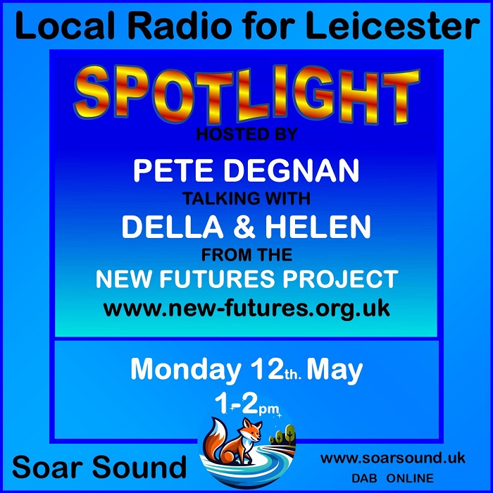 Leic58's tweet photo. From #Soarsound, #Studio13 produces the #Spotlight show, which continues to provide engaging and entertaining radio shows.
The #Spotlight show working with various local charities, community groups, and individuals aiming to promote awareness to a wider audience https://t.co/4ahBNcEyt2
