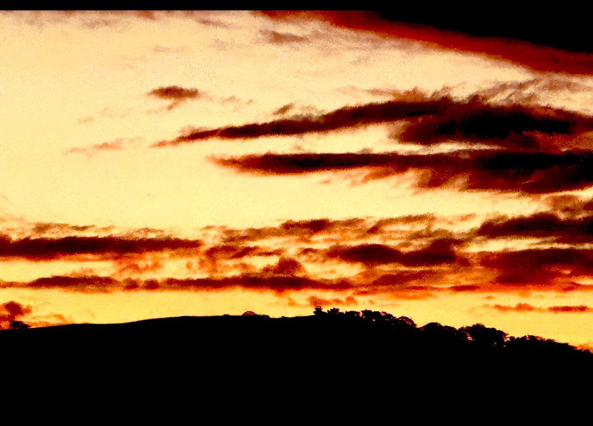 Another beautiful smile and hug from Father Sky to Mother Earth. So sending the energy to you