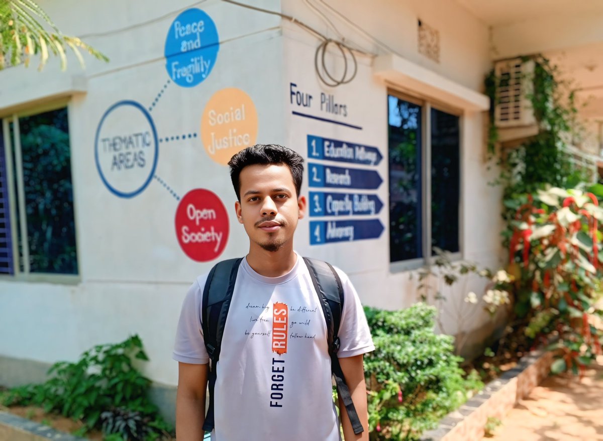 1Mohammedsiraj's tweet image. Empowered by knowledge. Guided by justice. Inspired by peace.
#YouthLeadership #SocialImpact #Peacebuilding