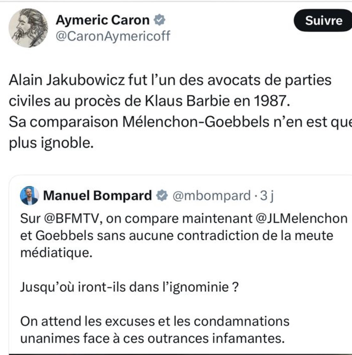 Alain Jakubowicz tweet media