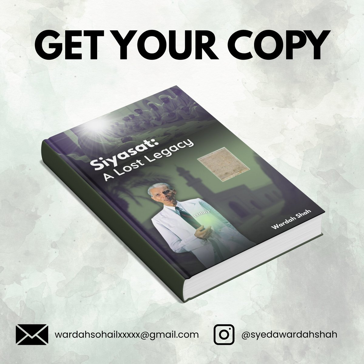 A booklet written by Syeda Wardah Shah

📥DM her to grab your copy:
instagram.com/syedawardahshah 

#IslamicMessagingSystem #MuslimIdentity #Siyasat #ALostLegacy #IMS #IMSUK #Politics #Deen #Islam #Seerah #Jinnah #ProphetMuhammadPBUH #IslamicSystem