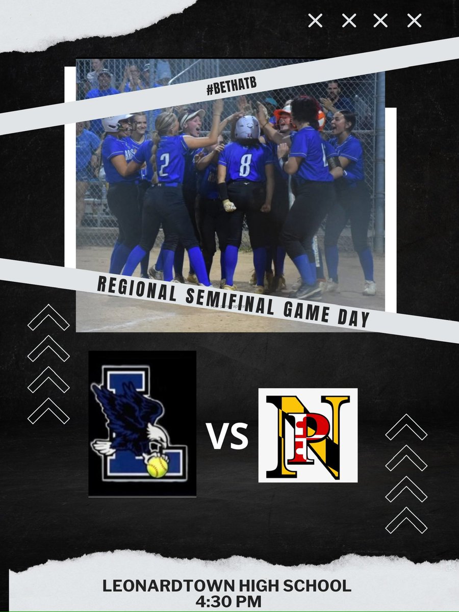 Leonardtown Softball (@ltown_softball) on Twitter photo Playoff softball starts today with a regional semifinal game at home. Let’s go!! 💪🏻 #BethatB #bingo
<a href="/cszscores/">County Sports Zone</a> <a href="/WashPostHS/">WashPost HS Sports</a> Playoff softball starts today with a regional semifinal game at home. Let’s go!! 💪🏻 #BethatB #bingo
<a href="/cszscores/">County Sports Zone</a> <a href="/WashPostHS/">WashPost HS Sports</a>