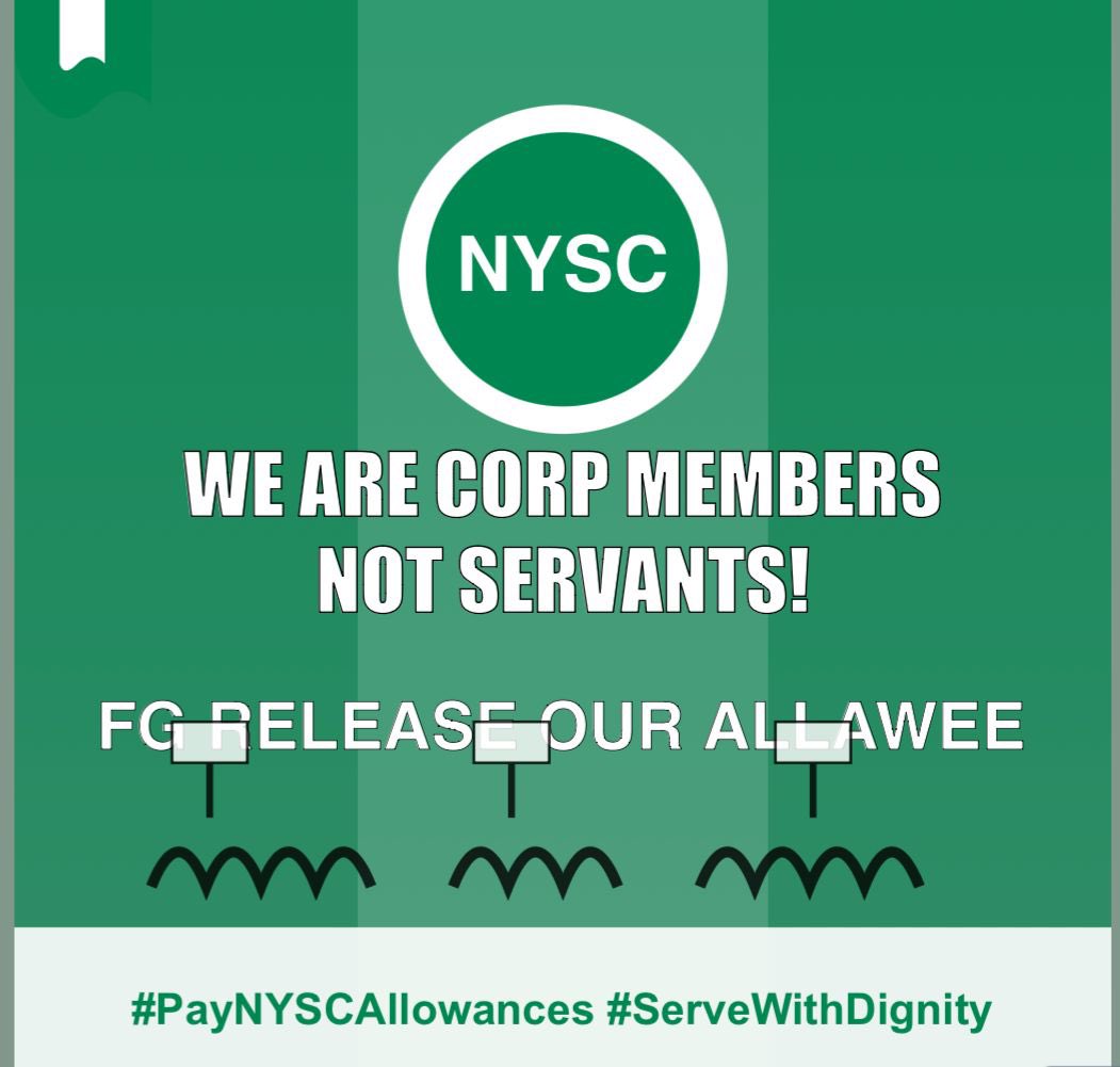 Bholzie's tweet photo. Day 12 and corpers have not been paid their April allowance. Please @officialnyscng help us look into all of this

#PayNYSCAllowances
#ServeWithDignity https://t.co/6ELATMyXYj