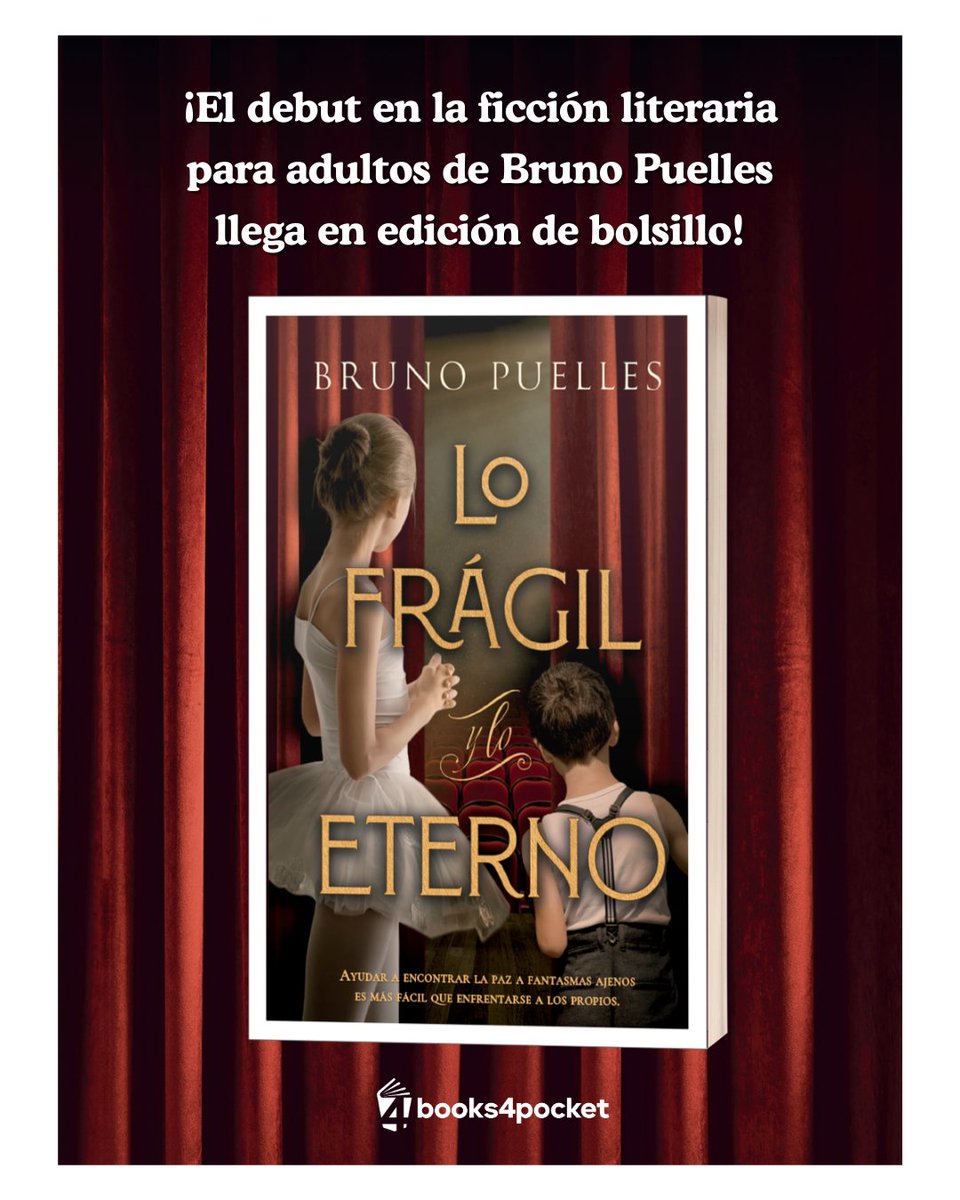 ¡#LoFrágilYLoEterno de Bruno Puelles llega en edición de bolsillo!✨

<a href="/brunoenserio/">Bruno Puelles</a>, el autor de #LosSecretosDelHotelJardínDeOdette, nos presenta esta ficción histórica que dejará huella en todos vosotros. Esta vez, en un formato cómodo y accesible.📚❤️‍🩹

📅¡17/06 a la venta!