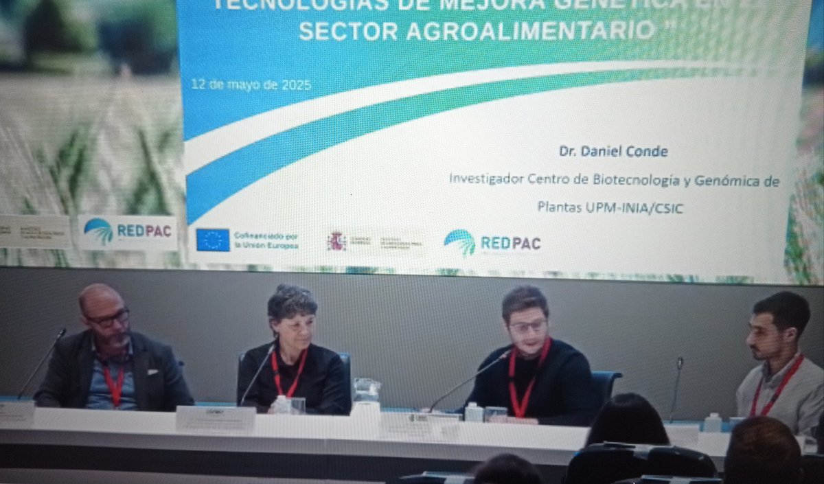 M. Teresa Ruiz Maeso (@mtruizmaeso) on Twitter photo Diálogo sobre las nuevas técnicas genómicas en agricultura. Proyectos de investigación con estas nuevas técnicas. <a href="/APROSE1951/">APROSE</a> <a href="/cragenomica/">CRAG</a> <a href="/redPAC_/">Red PAC</a> <a href="/gobmapa/">Ministerio de Agricultura, Pesca y Alimentación</a> Diálogo sobre las nuevas técnicas genómicas en agricultura. Proyectos de investigación con estas nuevas técnicas. <a href="/APROSE1951/">APROSE</a> <a href="/cragenomica/">CRAG</a> <a href="/redPAC_/">Red PAC</a> <a href="/gobmapa/">Ministerio de Agricultura, Pesca y Alimentación</a>