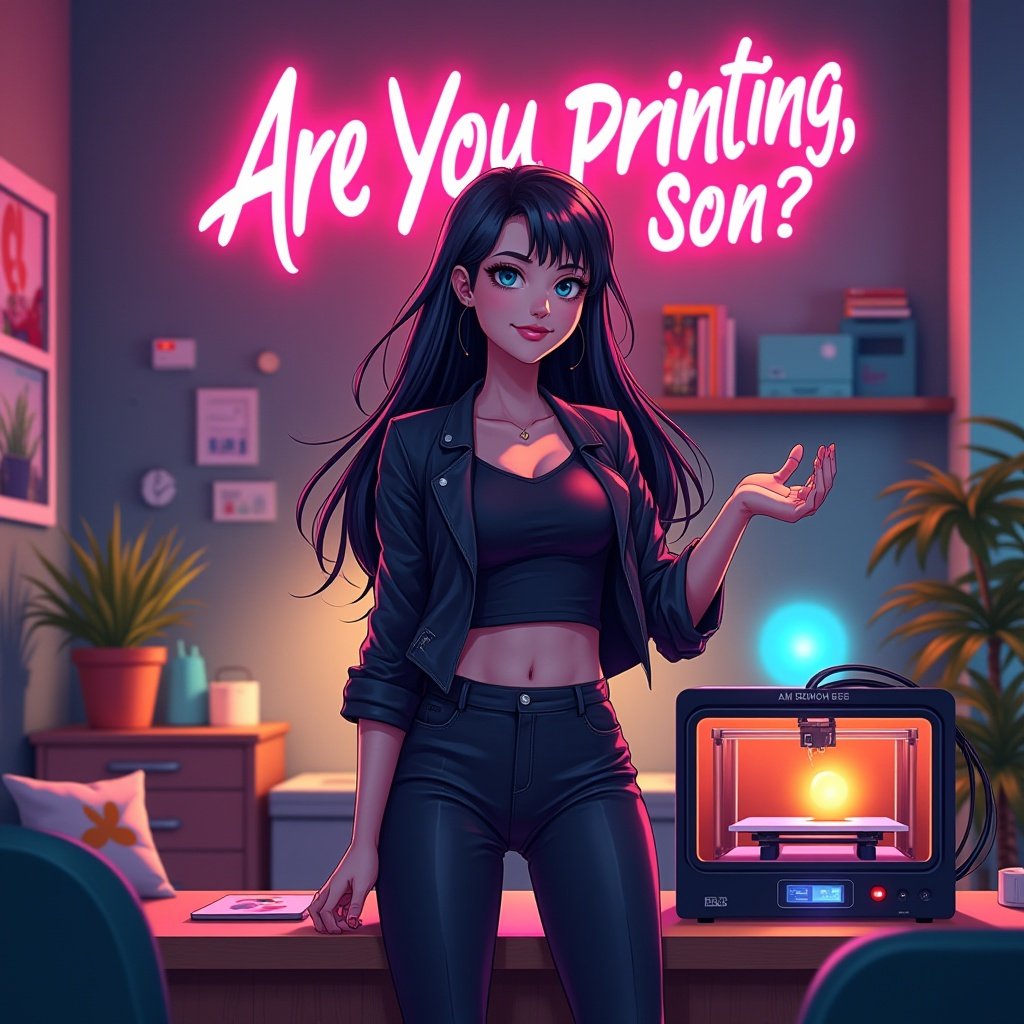 Are you printing son?