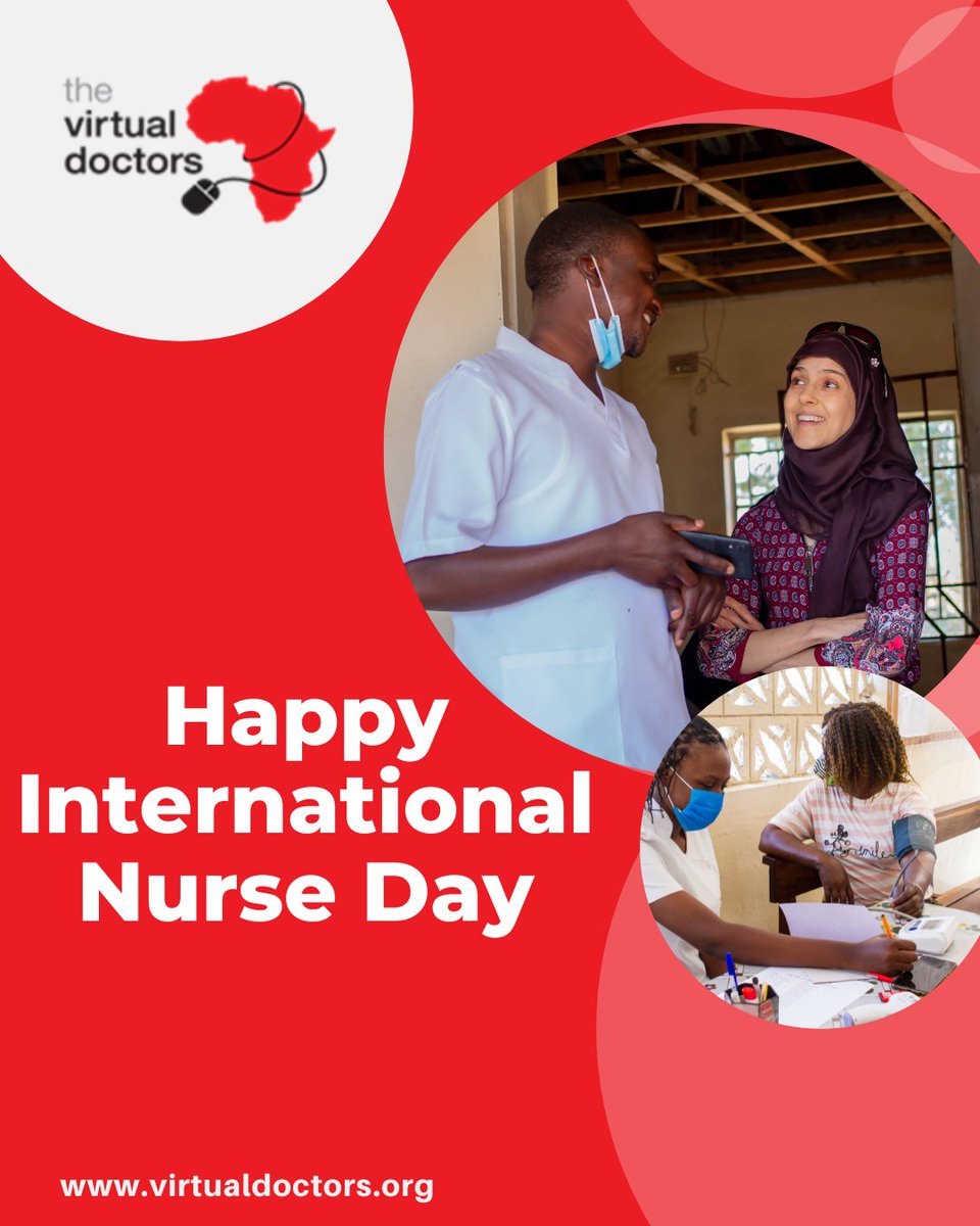 VirtualDocProj's tweet image. 🌟 Happy International Nurses Day! 🌟👨⚕️
Today, the Virtual Doctors joins the world in celebrating the incredible contributions of nurses around the world who dedicate their lives to caring for others with compassion, skill, and unwavering dedication.