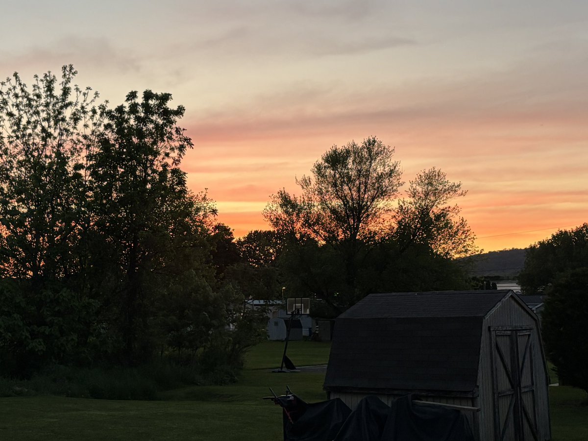 My Mother’s Day gift from the sky.