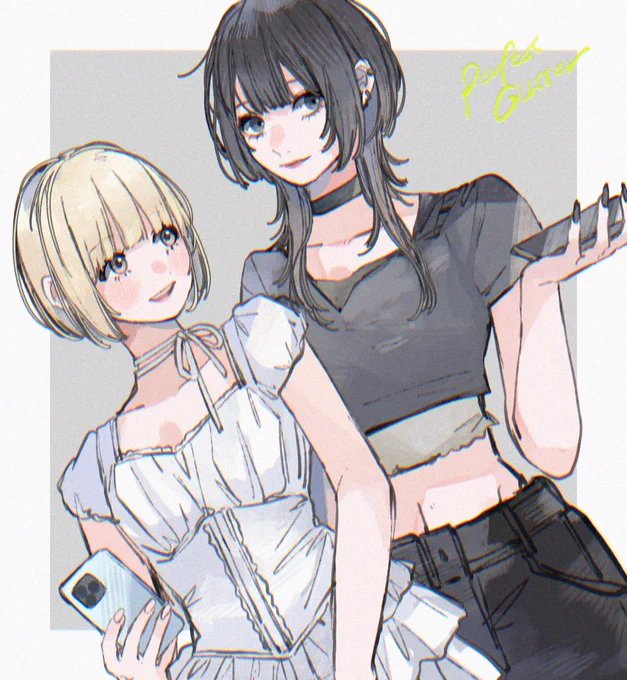パーフェクトグリッターイチカとモモ。✧。・゜ 