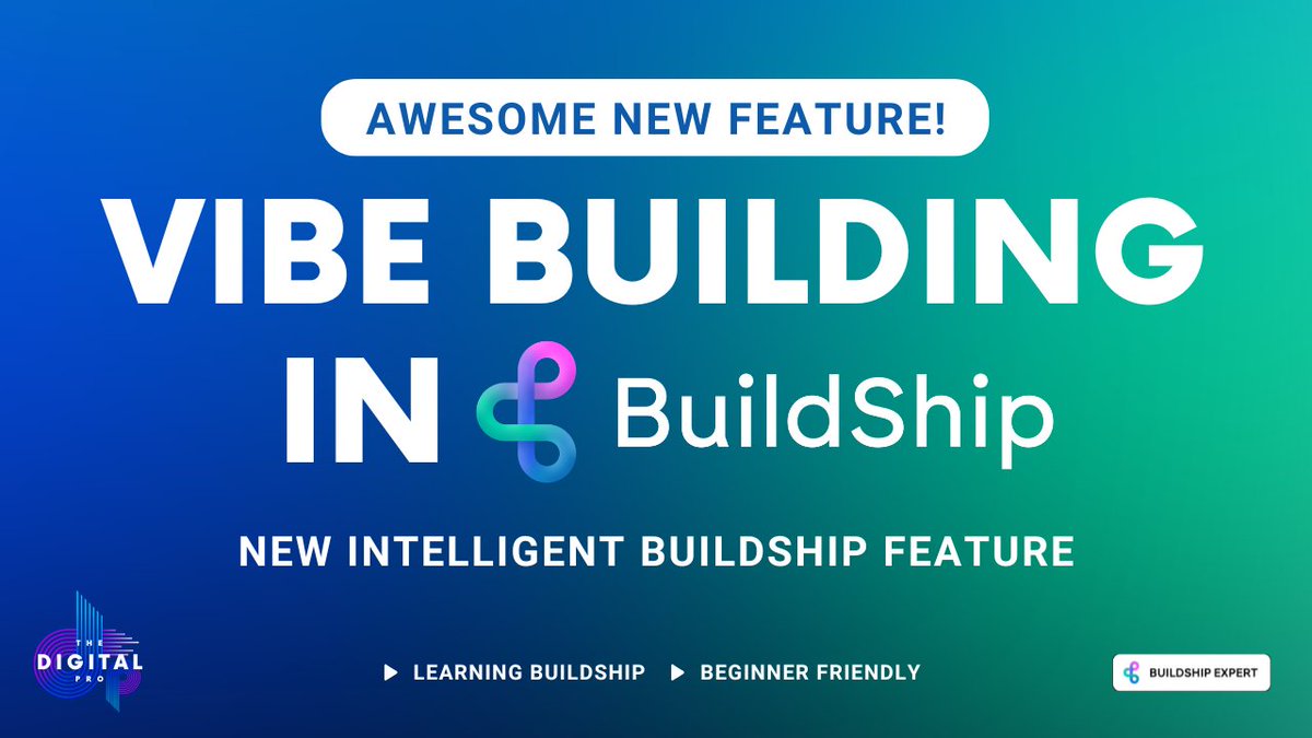 #Vibe coding is now here for backend builders. In this video I take a simple use-case and use the power of Compass, in #BuildShip tools, to vibe code the handling of website form responses! Just think of what is now possible in <a href="/BuildShipApp/">BuildShip</a> #nocode

youtu.be/cbYk7xXXb4g