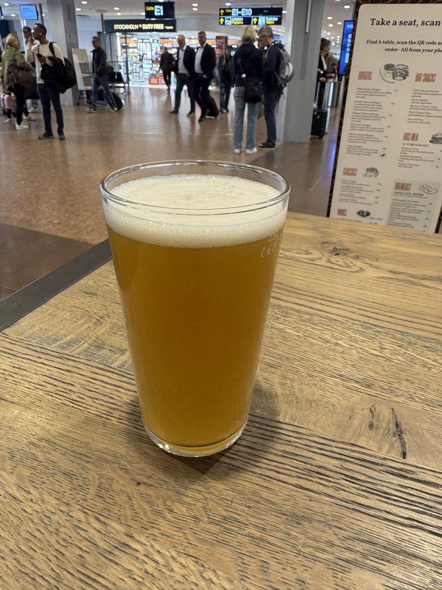 GruvMupp's tweet image. Jag vet inte vad ni tycker, men 170kr för 50 cl IPA (även om den är lokal) känns inte rimligt…🍺
@Swedavia @Arlanda