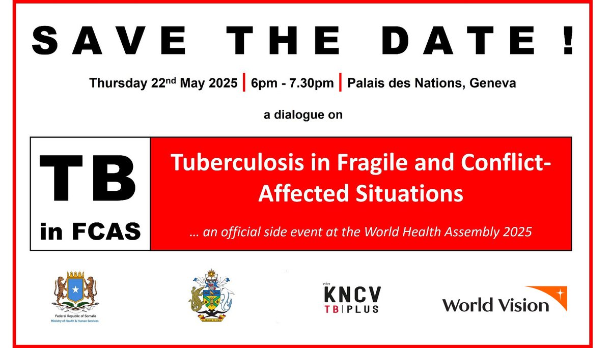 WV Somali (@wvsomalia) on Twitter photo 🗓️ SAVE THE DATE | World Health Assembly Side Event
📍 Thursday 22nd May | 6:00–7:30pm | Palais des Nations, Geneva! <a href="/WorldVision/">World Vision</a> together with the Federal Republic of Somalia and Solomon Islands is co-hosting an official side event at the World Health Assembly 2025, themed: 🗓️ SAVE THE DATE | World Health Assembly Side Event
📍 Thursday 22nd May | 6:00–7:30pm | Palais des Nations, Geneva! <a href="/WorldVision/">World Vision</a> together with the Federal Republic of Somalia and Solomon Islands is co-hosting an official side event at the World Health Assembly 2025, themed:
